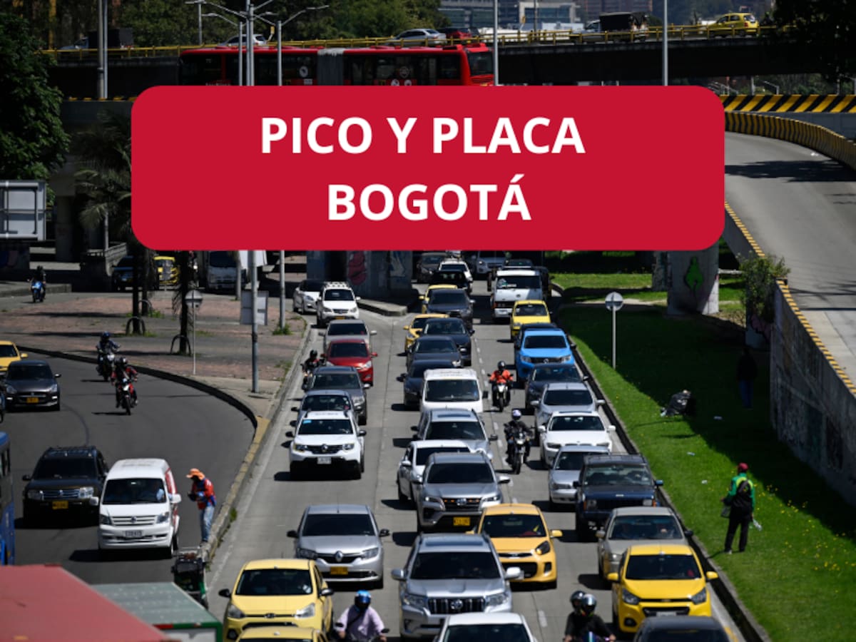 Así quedó el pico y placa en Bogotá 2025: Placas con restricción el 12, 13, 14, 15 y 16 de mayo
