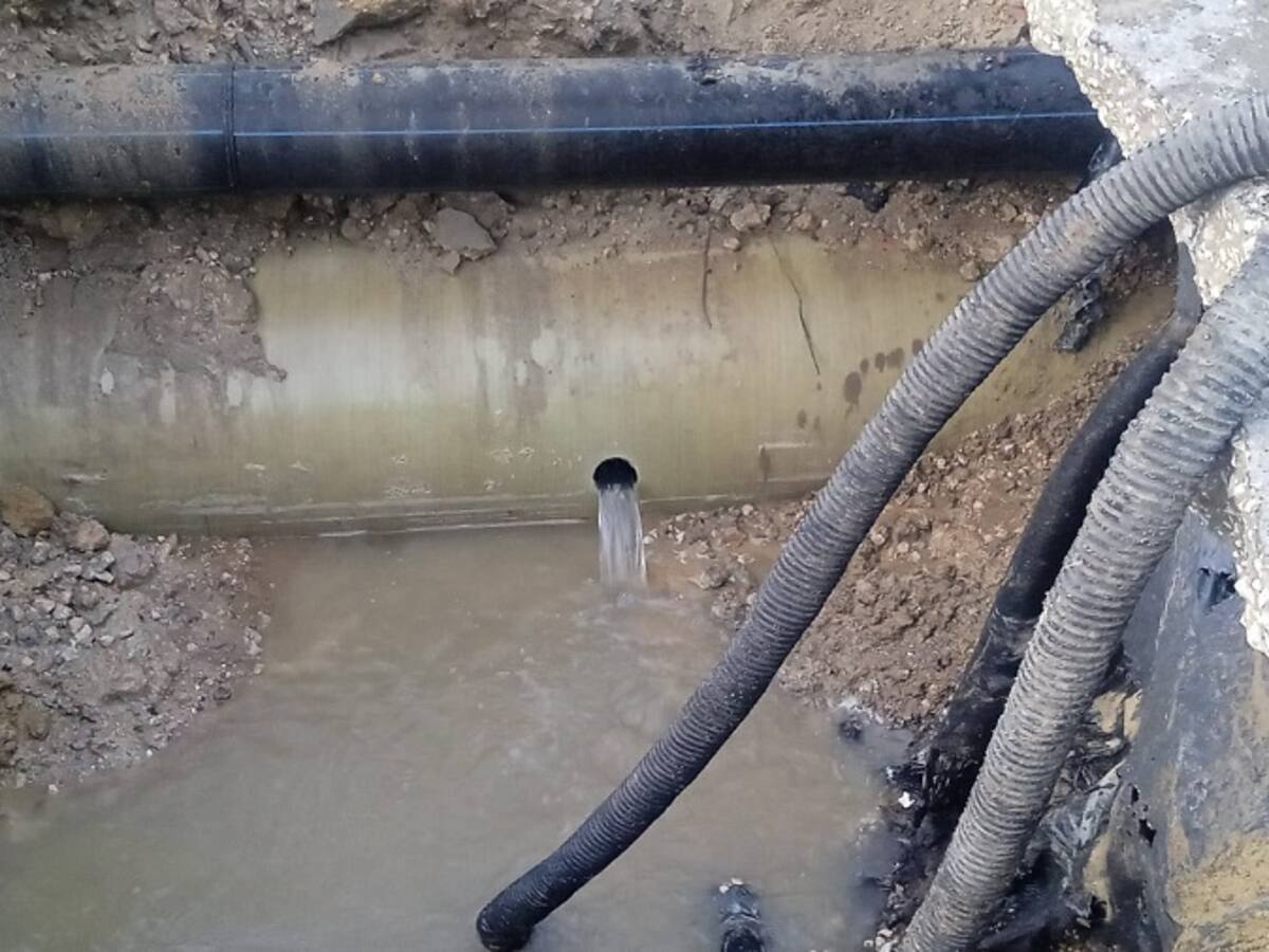 Contratista particular perforó tubería y dejó sin servicio de agua al 30% de Cartagena