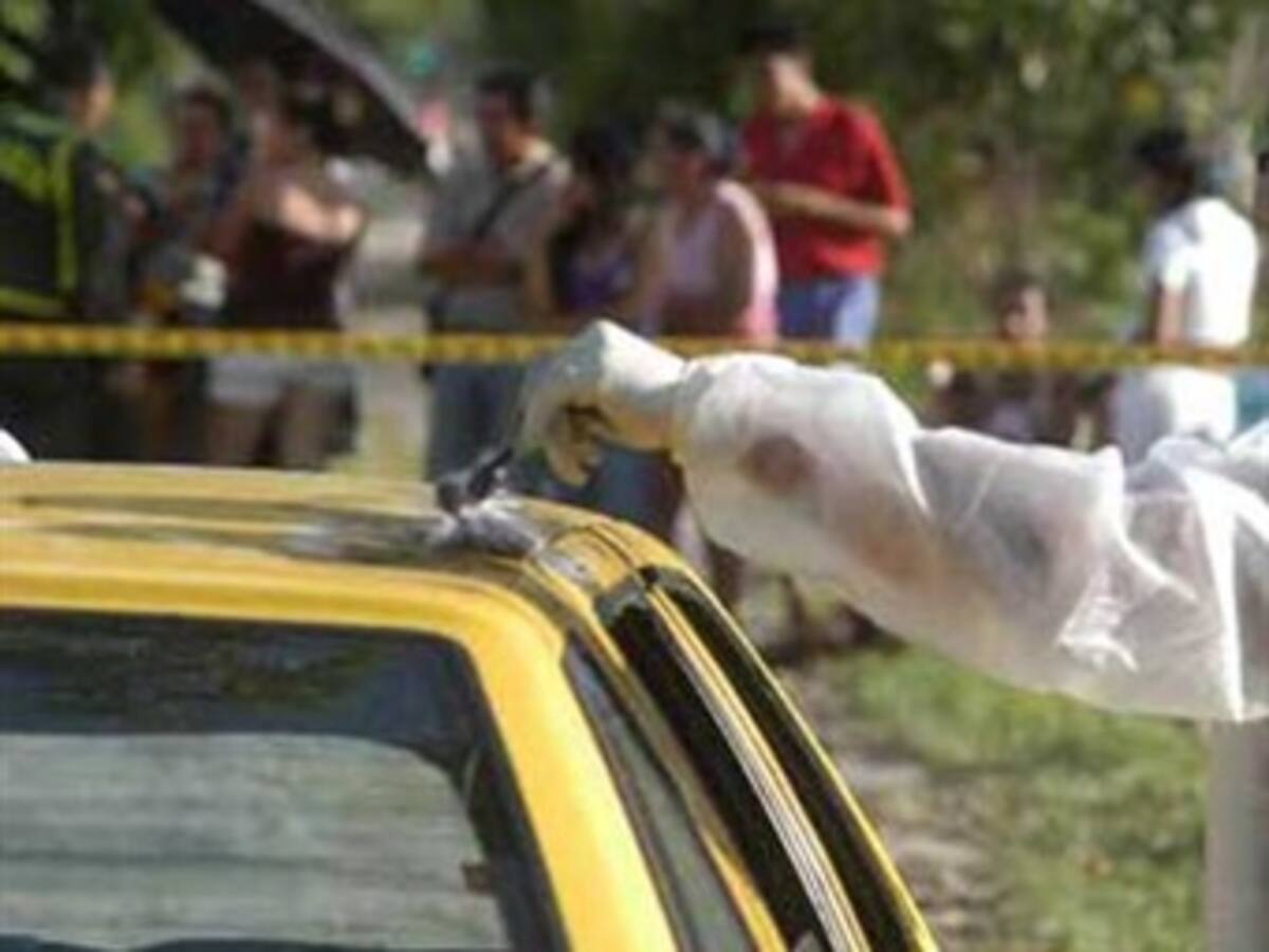 Un taxista asesinado y otro herido en Bogotá