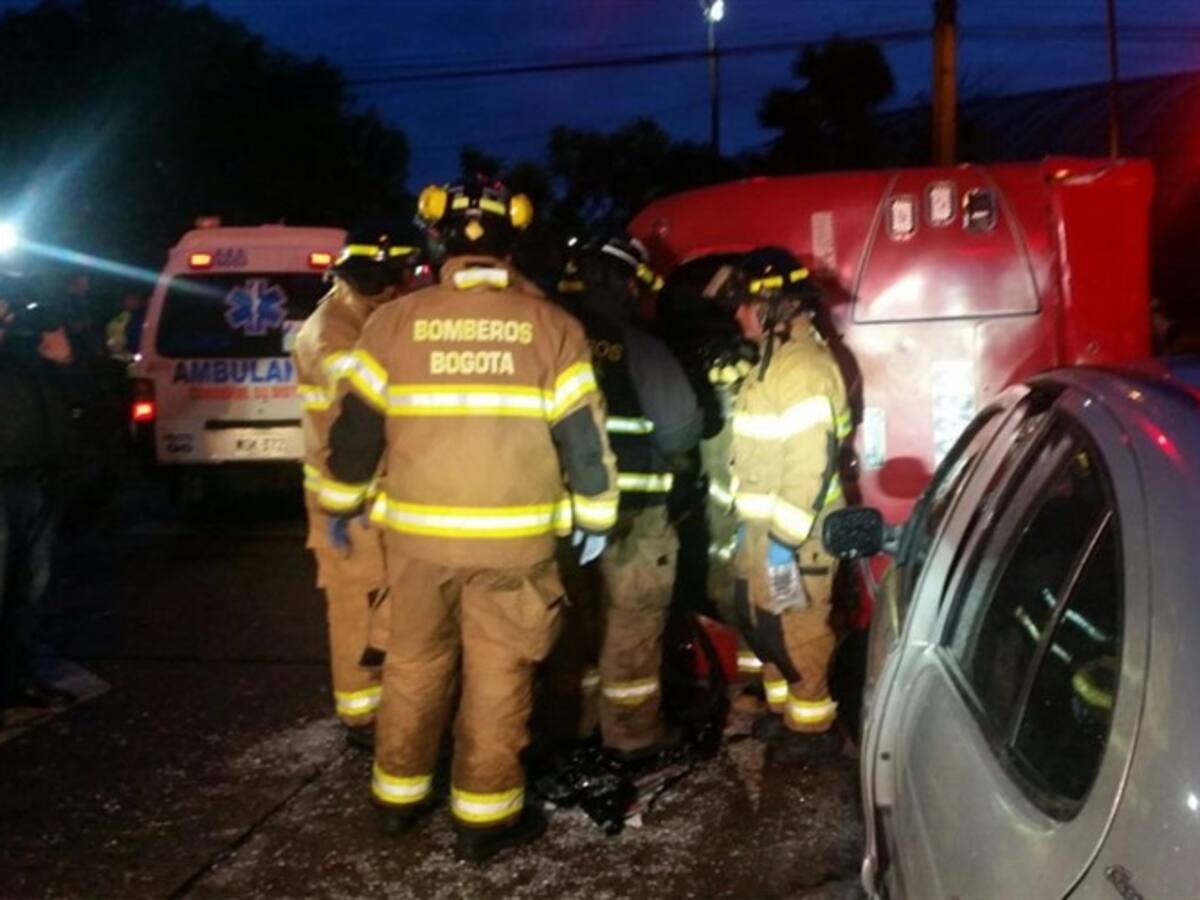 Accidente de bus del Sitp 12 dejó personas heridas
