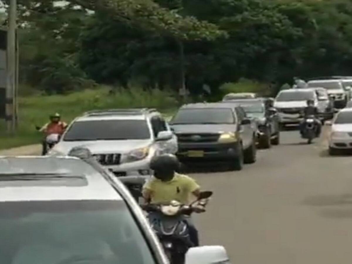 Pese a restricciones, simpatizantes de Uribe se movilizaron en Montería