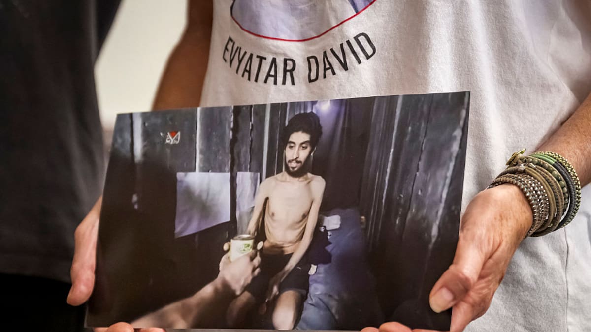 Verlo convertido en esqueleto y con su mirada muerta nos rompe el corazón: familiar de Evyatar David