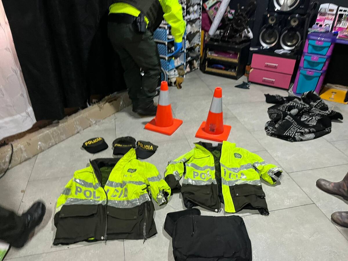 Cae banda de falsos policías en Ipiales: fingían allanamientos para hurtar