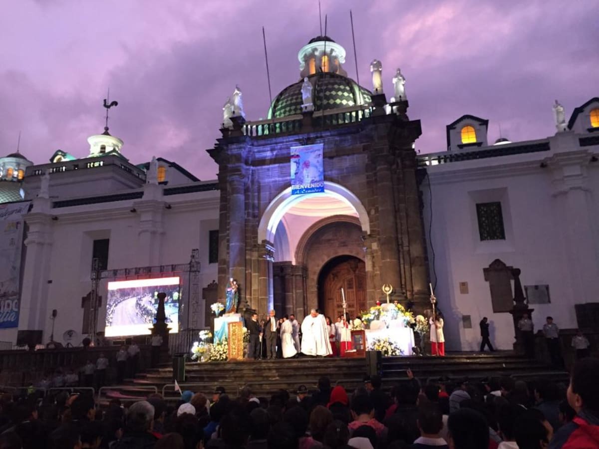 Vea las imágenes de Ecuador, el primer país que recibió al papa Francisco en su gira por Suramérica.
