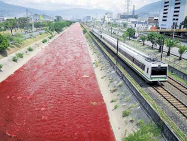 Fabricato pagó multa de $126 millones por verter químicos al río Medellín