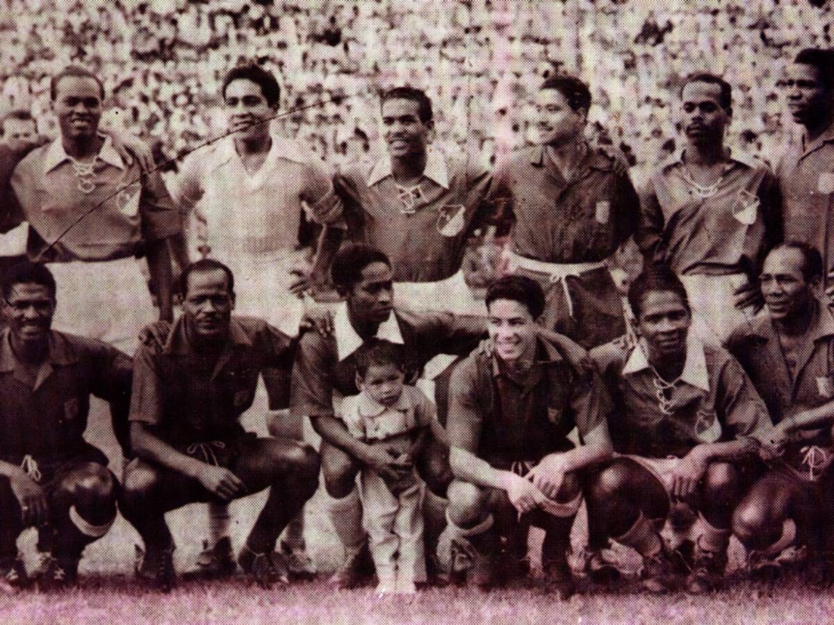 Los 13 jugadores peruanos que jugaban en los equipos de Cali en 1950