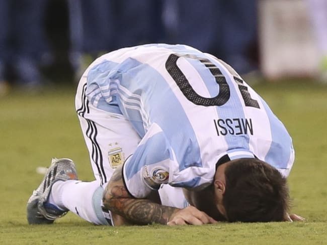 Messi anunció su retiro de la Selección Argentina