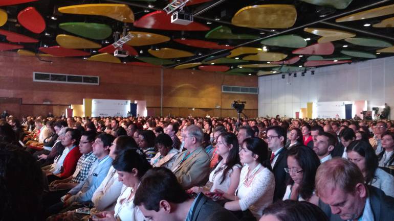 Cerca de 5.000 personas asisten al Congreso Mundial de Emprendimiento en Medellín. 