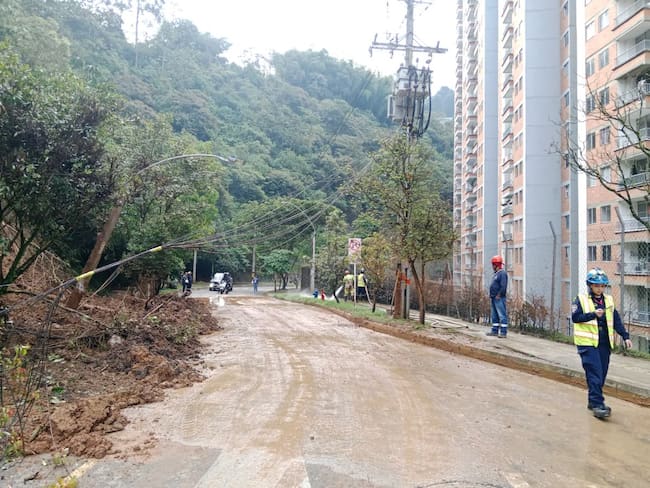 Vía sector San José de Sabaneta- foto cortesía