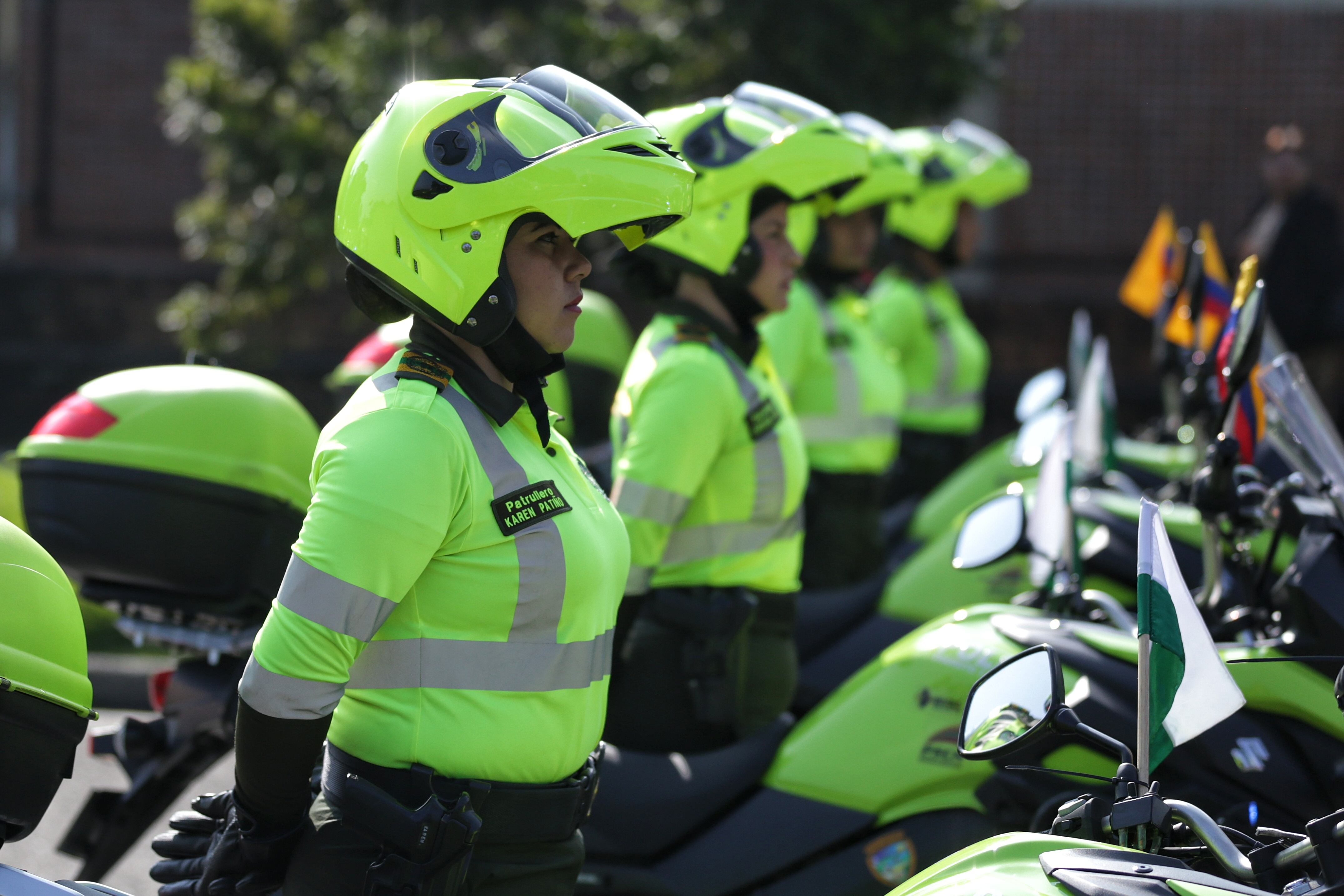 Policías de Transito de Colombia (Foto vía Colprensa)
