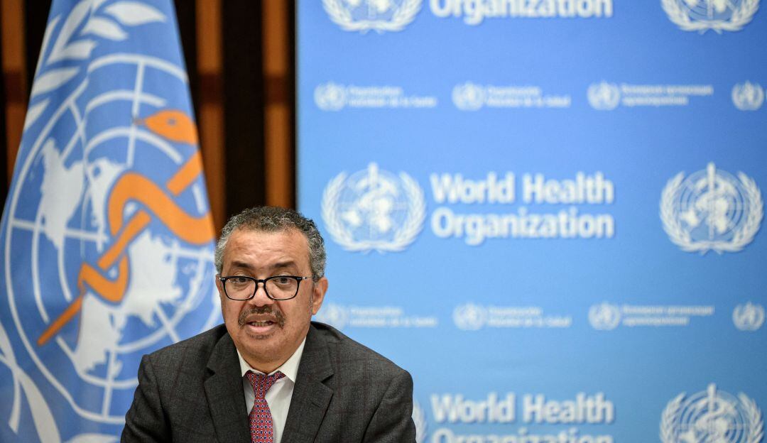 El director de la OMS, Tedros Adhanom 