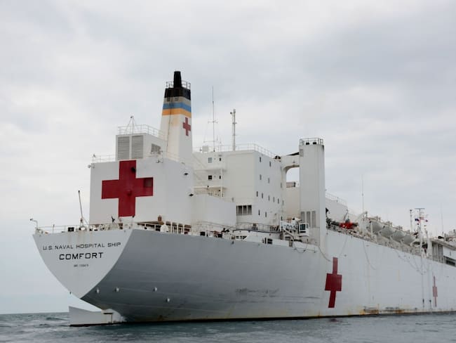EE.UU. enviará el buque hospital USS Confort a las costas colombianas