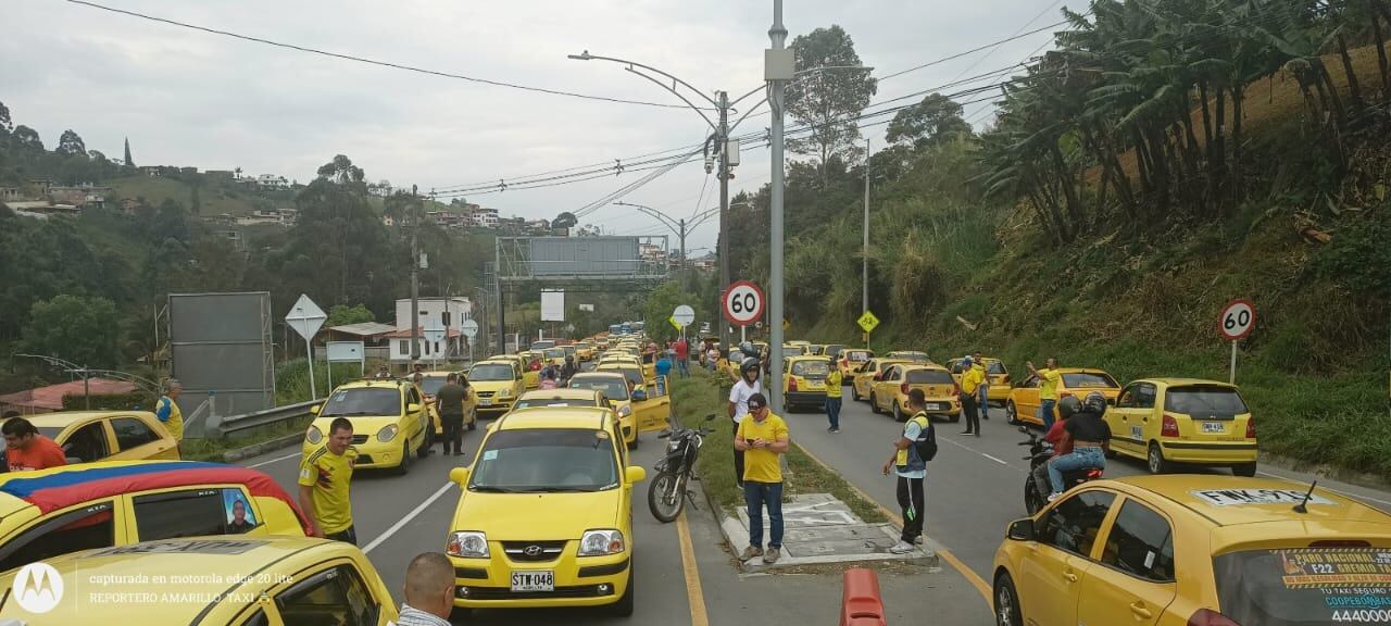 Taxistas Medellín - foto Cortesía