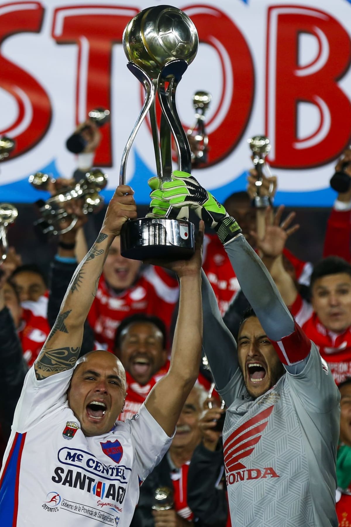 El argentino estuvo presente en la octava estrella conseguida en 2014.