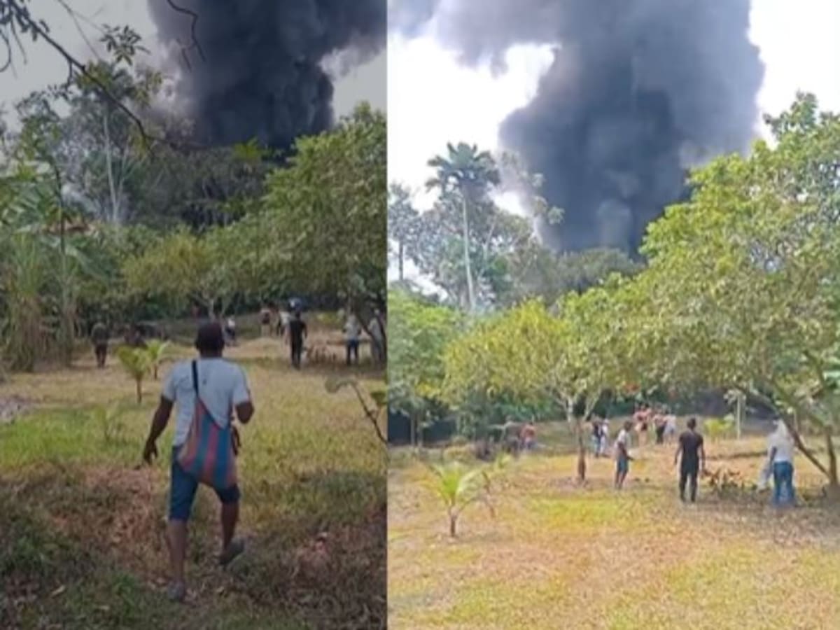 Militares se tiraron antes de colisionar: secretario de Puerto Leguízamo por accidente de avión FAC