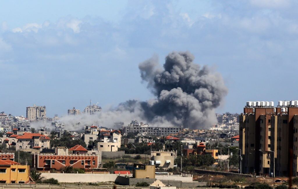 Bombardeos de Israel. Imagen de referencia. (Foto: Majdi Fathi/NurPhoto via Getty Images)