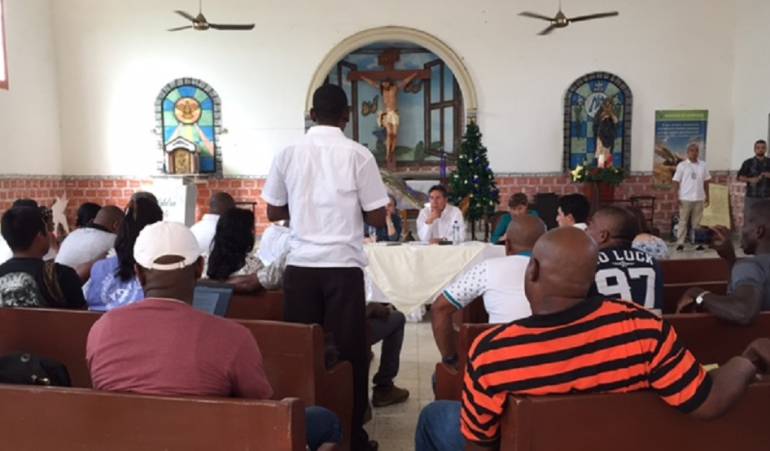 FIscal Nestor Humberto Martínez se reunió con líderes sociales en Quibdó ante las alarmantes cifras de aumento de violencia en la zona