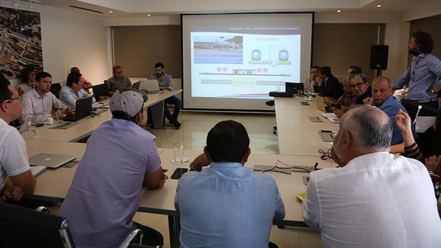 La Alcaldía de Barranquilla proyecta metro ligero para la ciudad. Foto: Alcaldía de Barranquilla.