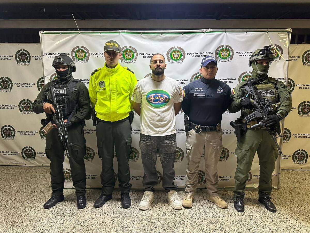Capturan en Medellín a Luigi Belvedere, “Narco Invisible” de la mafia italiana Camorra
