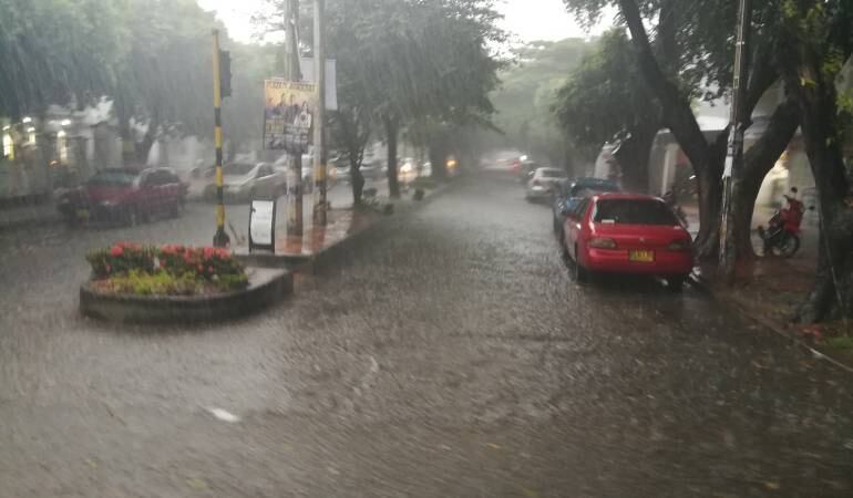 Fuertes lluvias en Cúcuta. / Foto: Archivo.