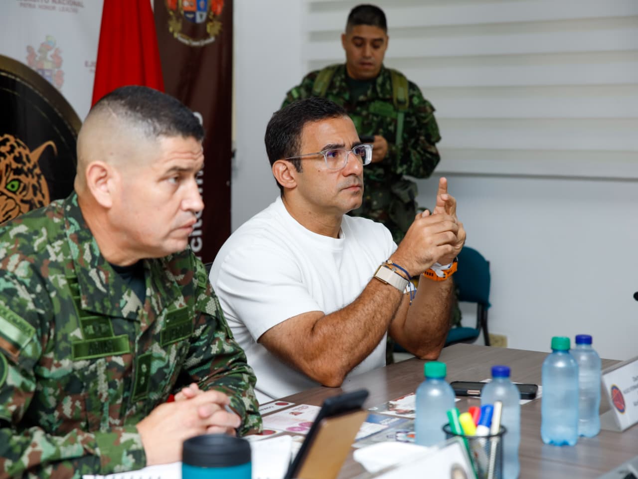 El alcalde de Montería, Hugo Kerguelén, apoyado en la Fuerza Pública, confía en que no habrá alteraciones del orden público.