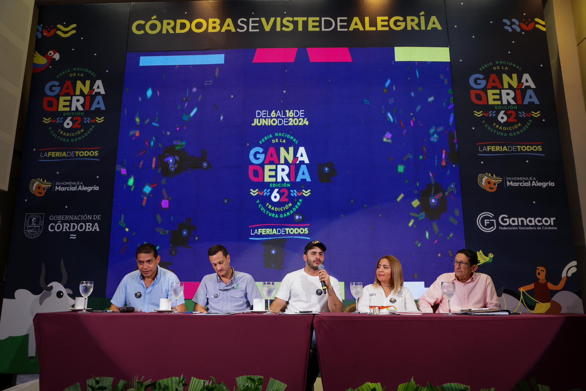 Lanzamiento de la programación de la Feria Nacional de la Ganadería 2024.