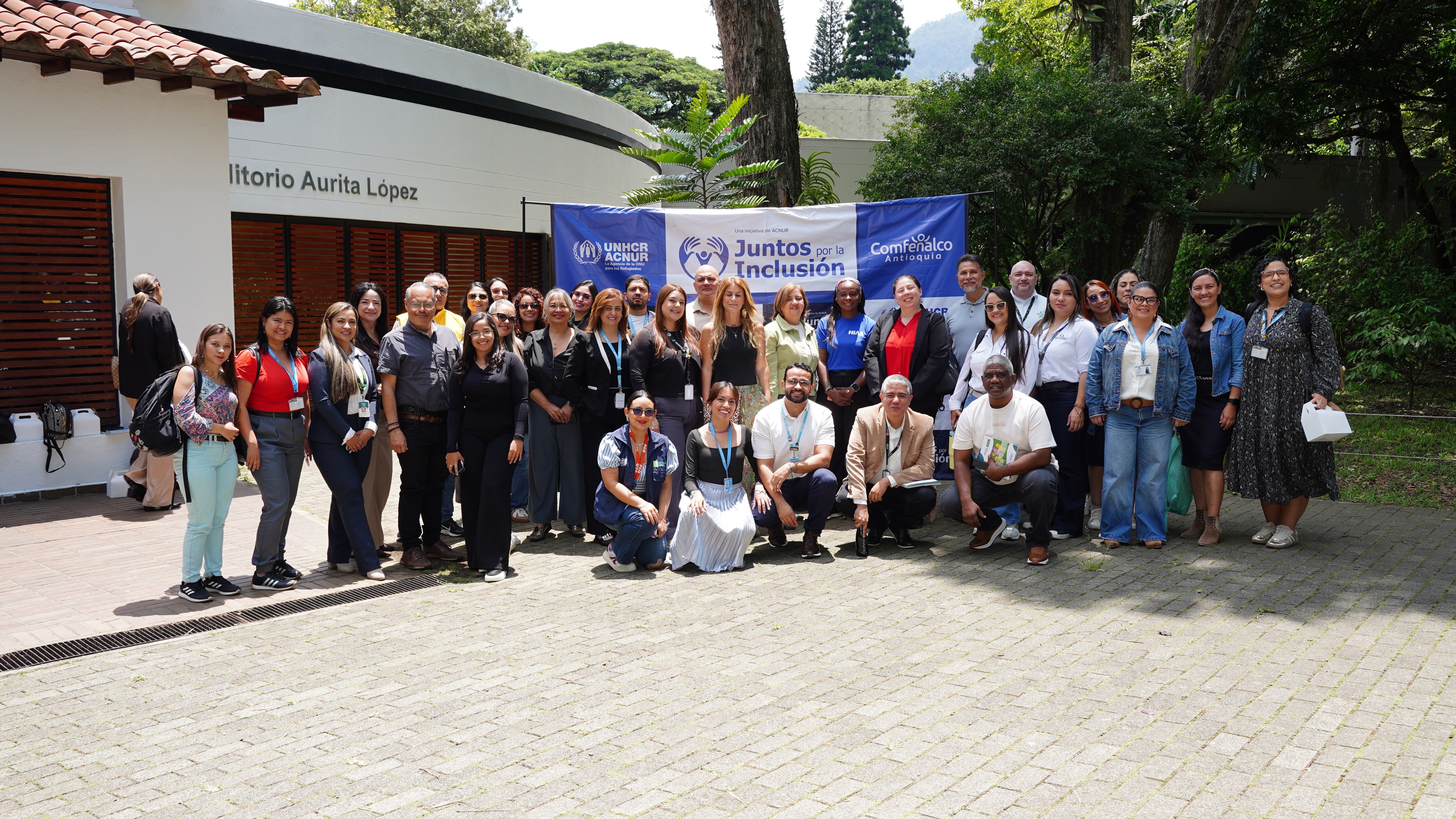 Estrategia "Juntos por la Inclusión 2026" de Comfenalco Antioquia y ACNUR. Cortesía: Comfenalco Antioquia