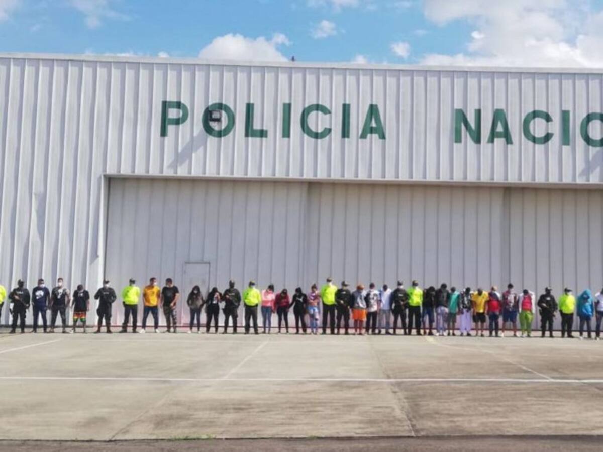 Policía captura 38 personas en el marco del Plan Navidad
