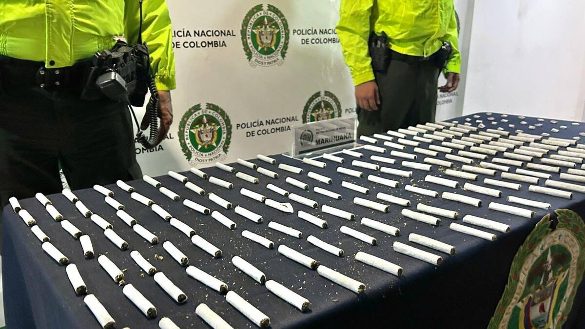 Por el delito de tráfico, fabricación y porte de estupefacientes aprehenden joven en Neiva