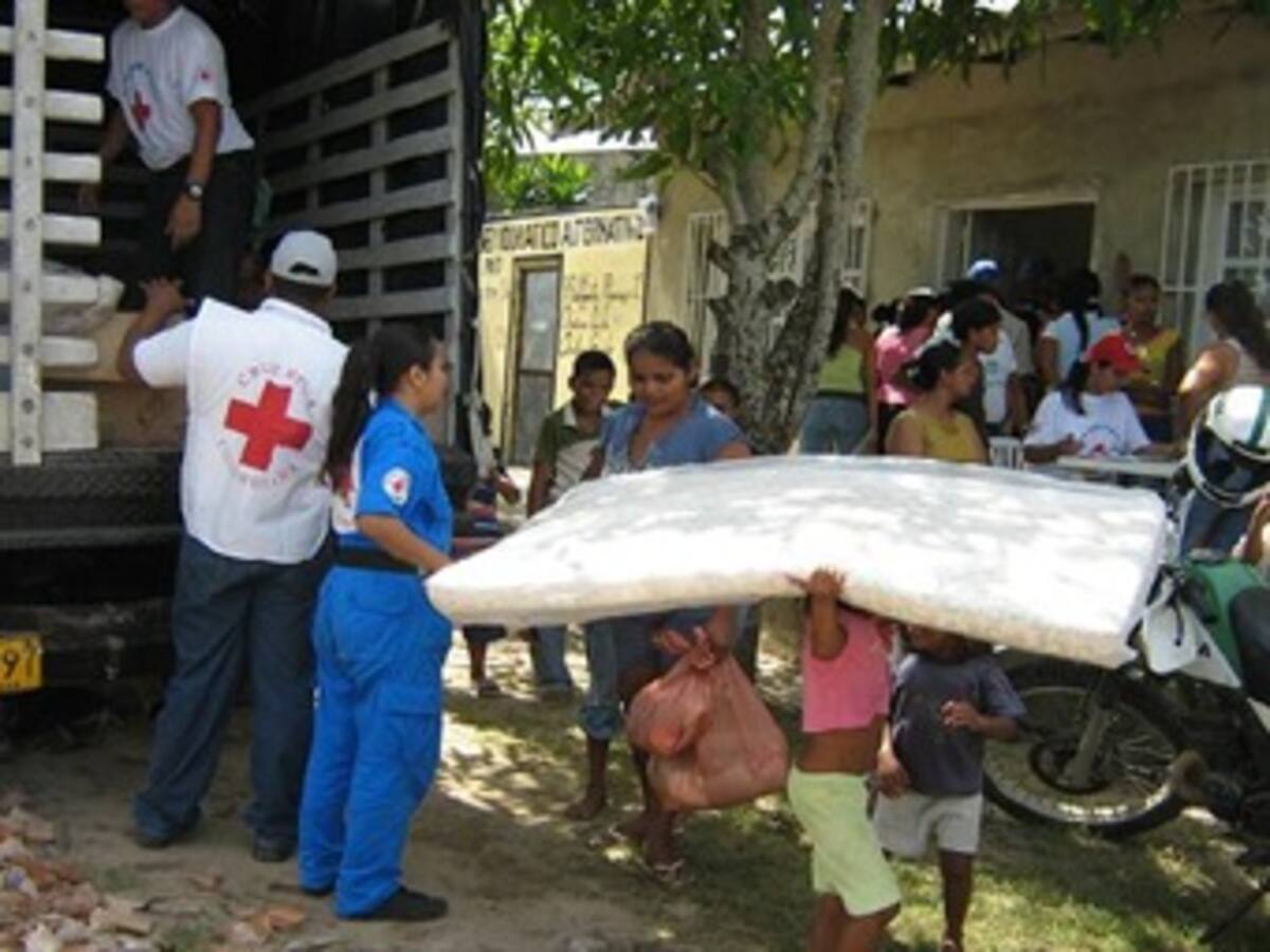 La Cruz Roja despachará ayuda humanitaria a damnificados del invierno en Nariño