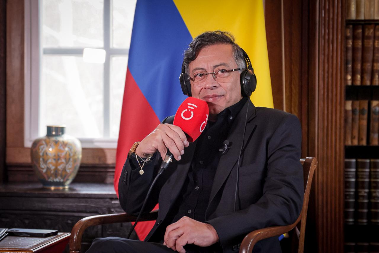 Presidente Gustavo Petro. Foto: Caracol Radio.