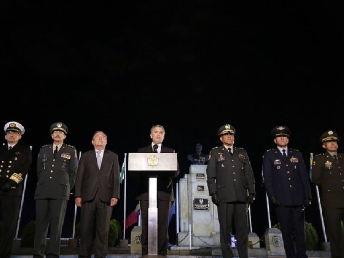 Lucha contra el narcotráfico ordena presidente Duque a nueva cúpula militar