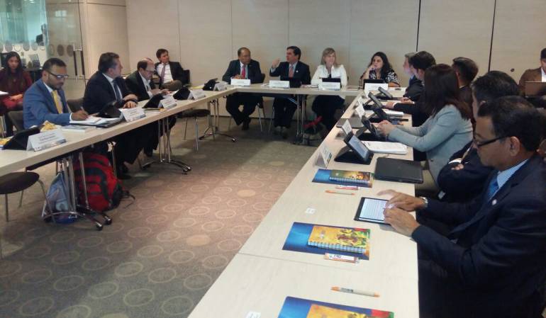 La reunión de la Federación de Departamentos.