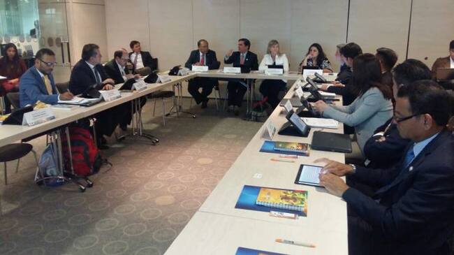 La reunión de la Federación de Departamentos.