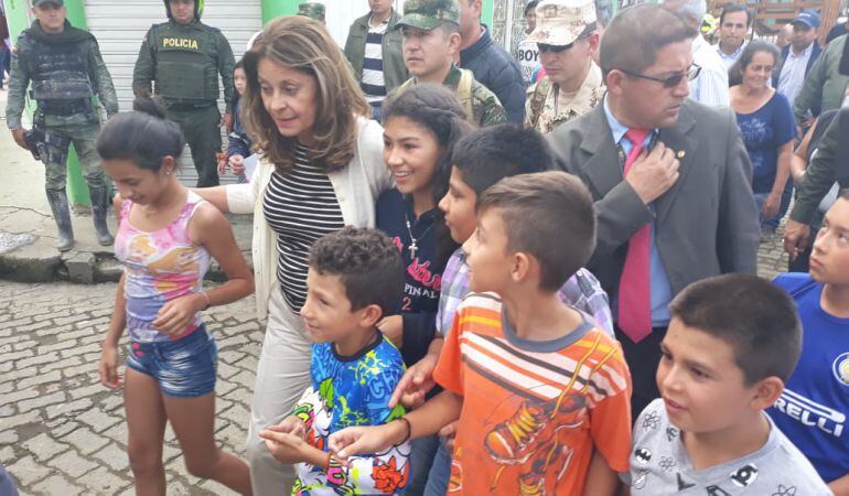 Martha Lucía Ramirez, vicepresidenta de Colombia