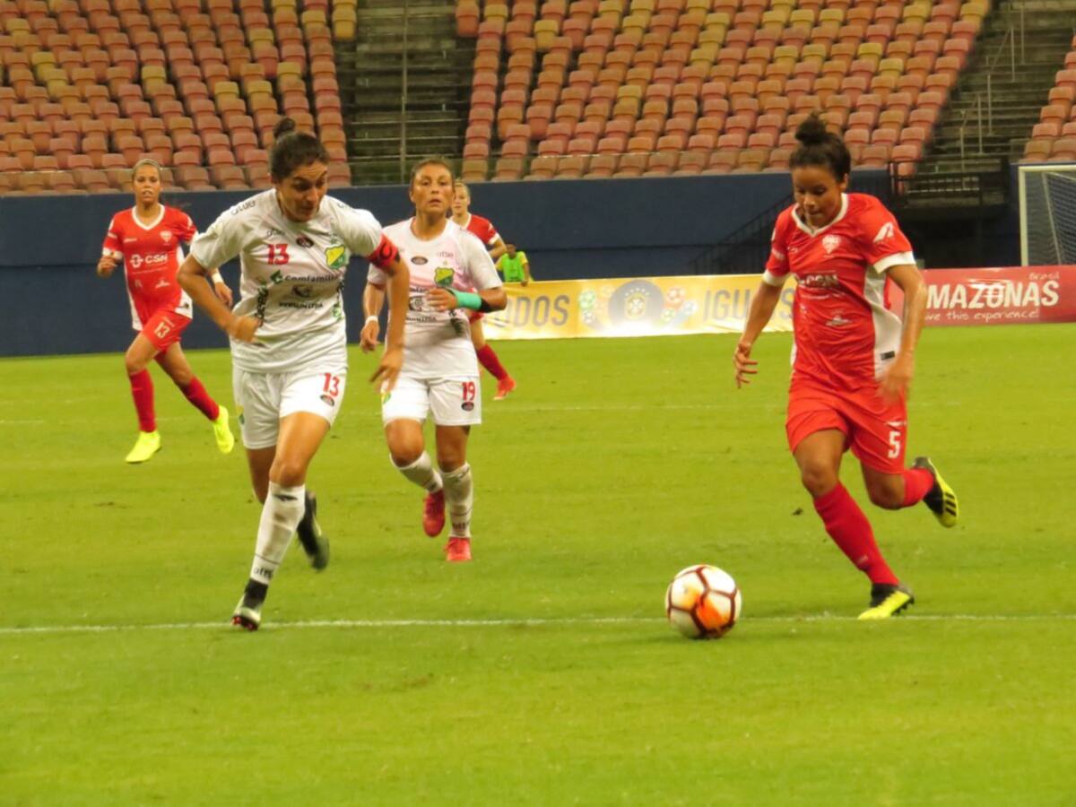 Huila perdió pero sigue líder de su grupo en Libertadores Femenina