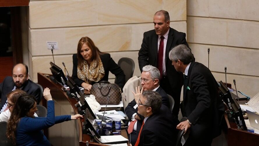 Bogotá. 29 Noviembre 2016. En el Senado de la República se adelanta el debate de control político sobre los alcances del acuerdo entre gobierno y FARC.. Foto: Colprensa