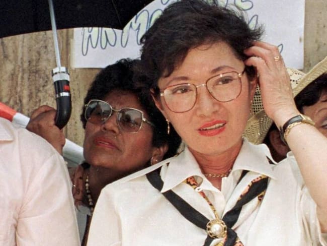 La ex primera dama de Perú, Susana Higuchi.   Foto: Getty