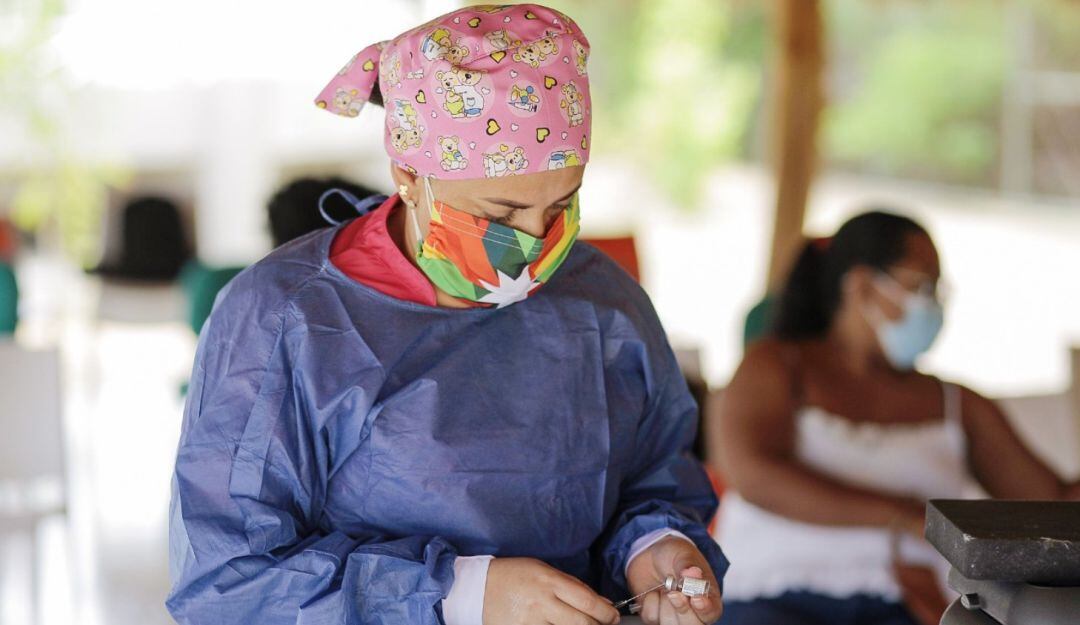 Se aplicaron más de 50 dosis del biológico con el fin de seguir protegiendo la salud de los cartageneros