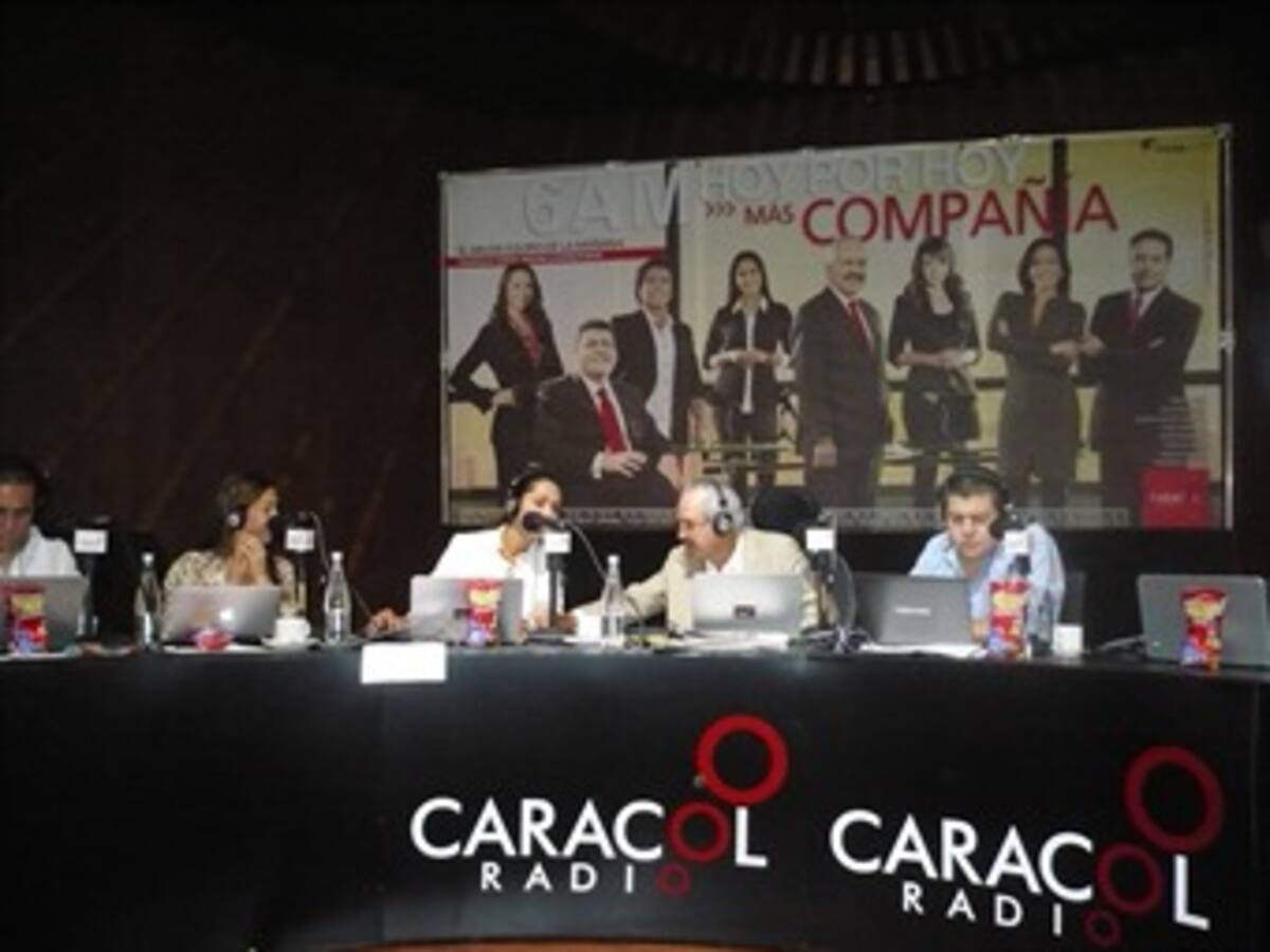 Caracol Radio en el arranque de las ferias de Bucaramanga