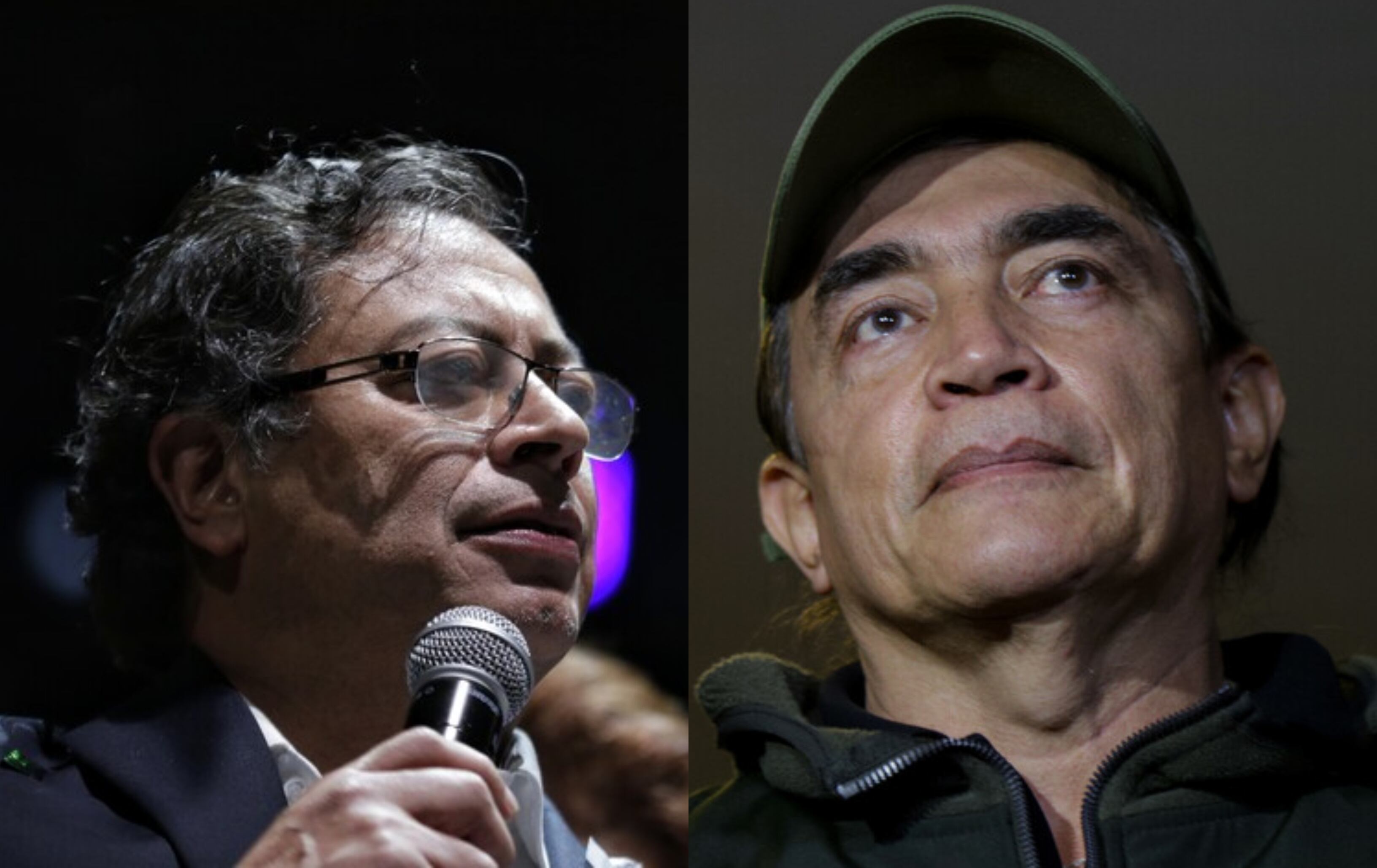 Presidente electo Gustavo Petro y senador Gustavo Bolívar. Foto: Colprensa.