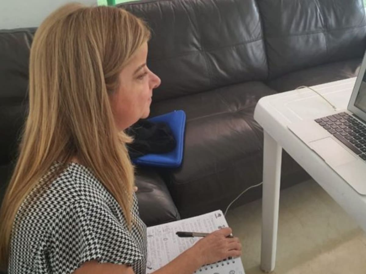 Elsa Noguera, en cuarentena hace 10 días para proteger a su esposo