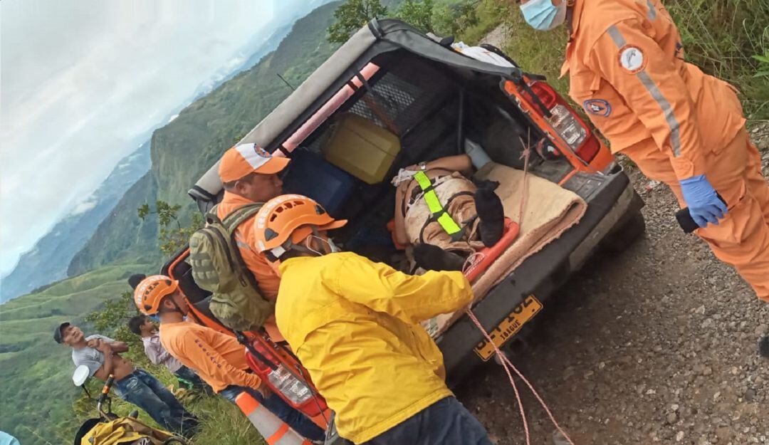 Accidente de tránsito carreteras del sur del Tolima