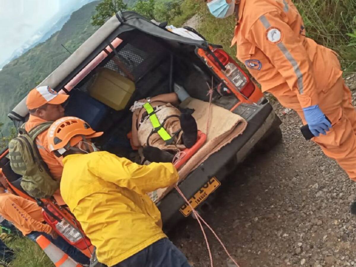 Accidente de tránsito en carreteras del sur del Tolima