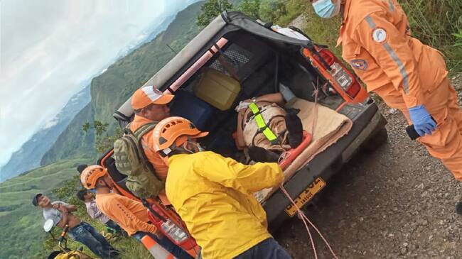 Accidente de tránsito carreteras del sur del Tolima