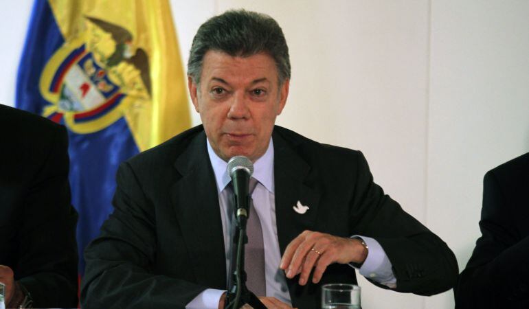 Juan Manuel Santos, presidente de la República.
