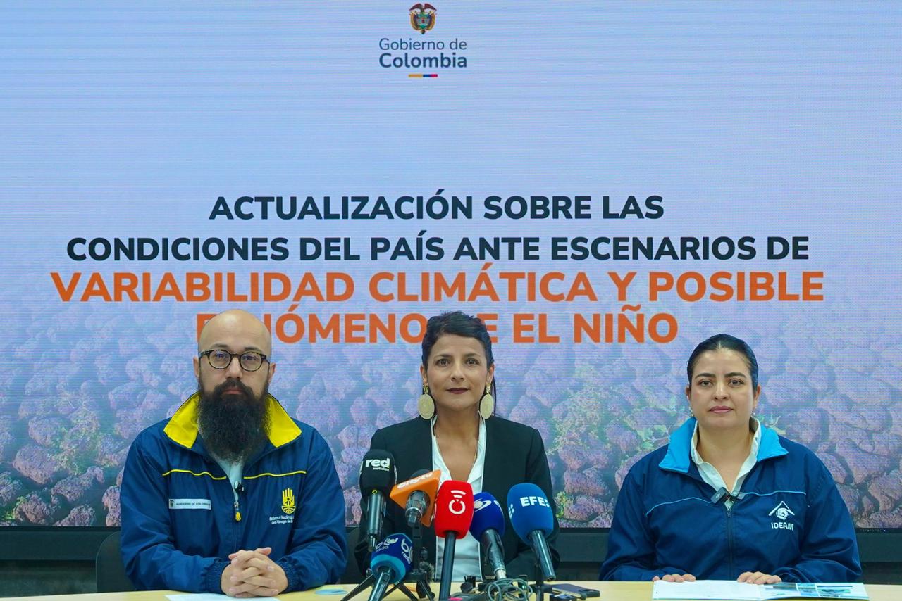 La llegada del fenómeno de El Niño a Colombia se eleva al 82% para mayo, según IDEAM y MinAmbiente