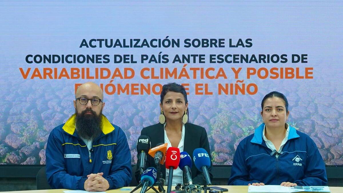 La llegada del fenómeno de El Niño a Colombia se eleva al 82% para mayo, según IDEAM y MinAmbiente