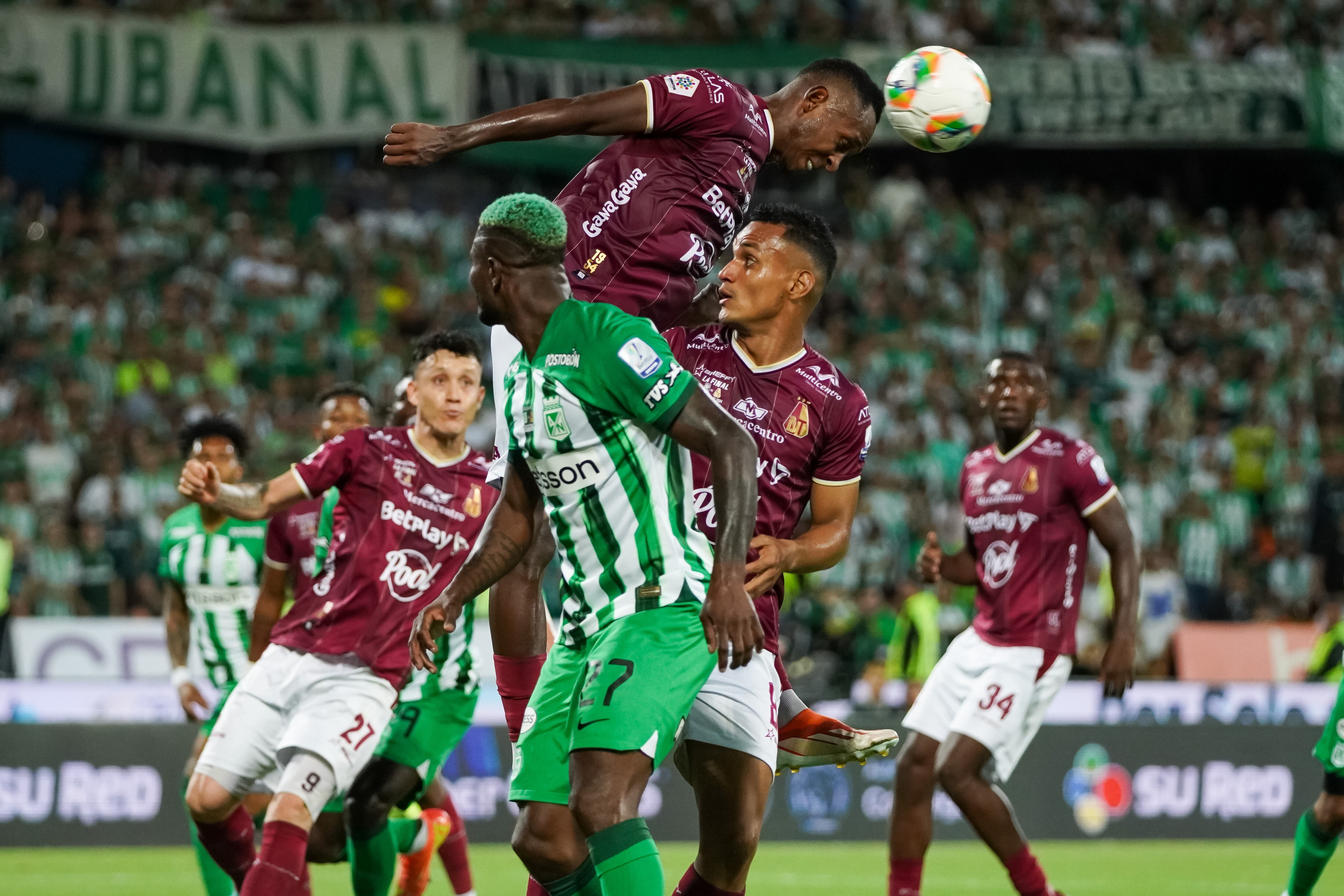 Duelo de Liga entre Nacional y Tolima / Colprensa