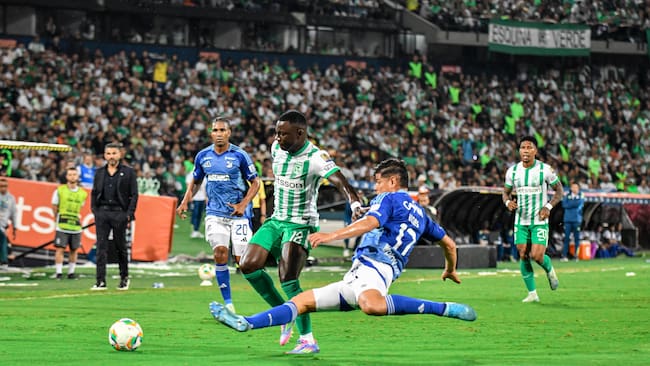 Atlético Nacional vs. Millonarios - fecha 5 cuandrangulares - Liga Betplay. Foto: David Jaramillo - Colprensa.